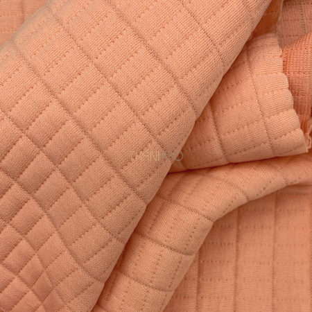 Трикотаж Капитоне, арт. ТL1272-3 цвет оранжевый Трикотаж Капитоне, арт. ТL1272-3 цвет оранжевый