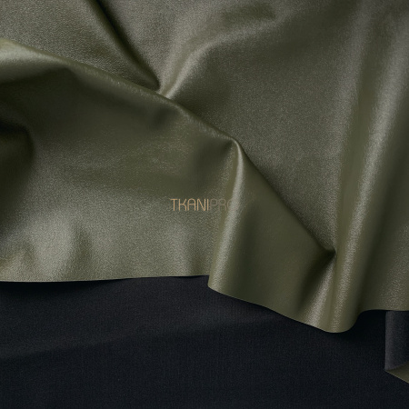 Искусственная кожа, арт. O2209-10 цвет хаки