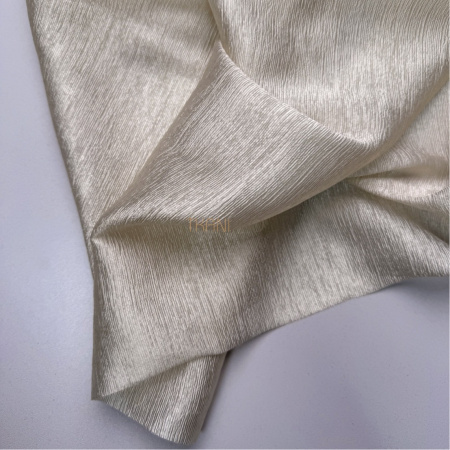 Вуаль крэш цвет бежевый, арт. TT1101-3