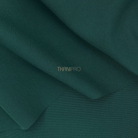 Костюмно-плательная ткань Барби, арт. KB1931-16 цвет изумрудный