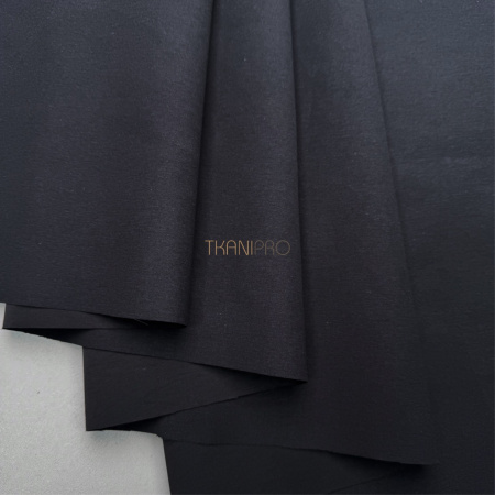 Ткань курточная цвет черный, арт. PL9957-2