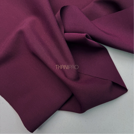Костюмная ткань с вискозой цвет винный, арт. K1948-3