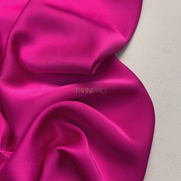 Шелк искусственный цвет фуксия, арт. S2131-51