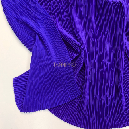 Плиссе жатка цвет синий электрик, арт. PLS1904-49