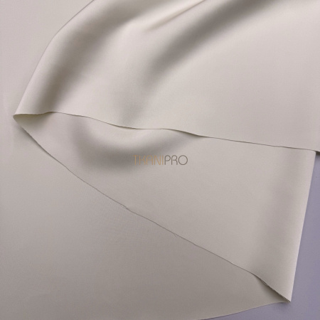 Сатин двухсторонний цвет кремовый, арт. SK3105-2