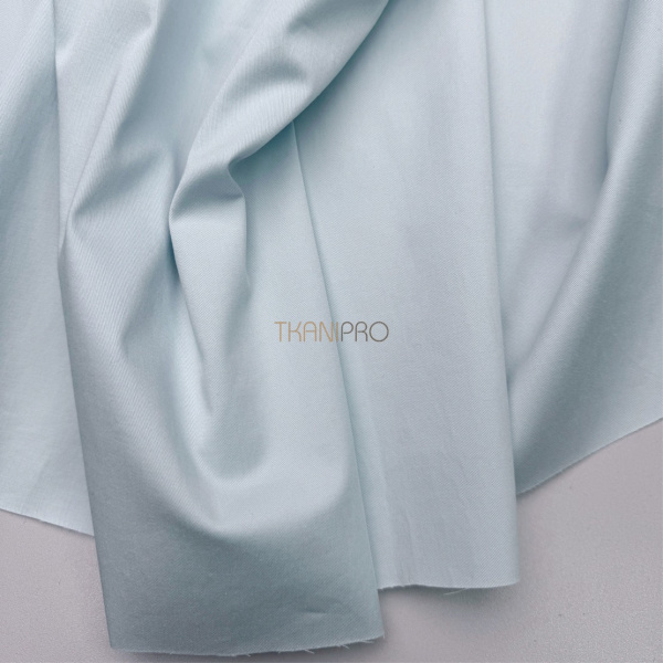 Хлопок сатин рубашечный цвет голубой, арт. TK4001-14