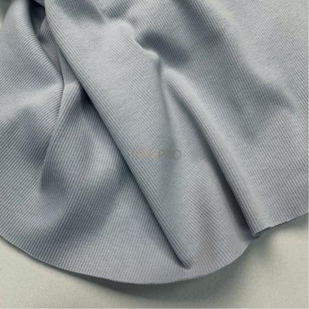 Трикотаж кашкорсе, арт. DW1201-12 цвет голубовато серый