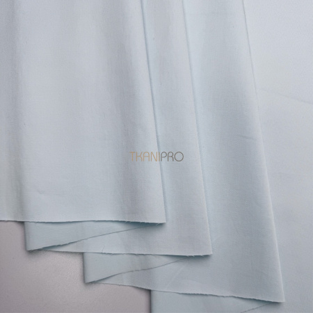 Хлопок сатин рубашечный цвет голубой, арт. TK4001-14