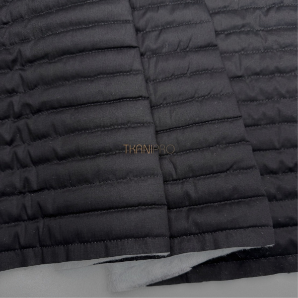 Стеганый хлопок черный, арт. TCS2135-42