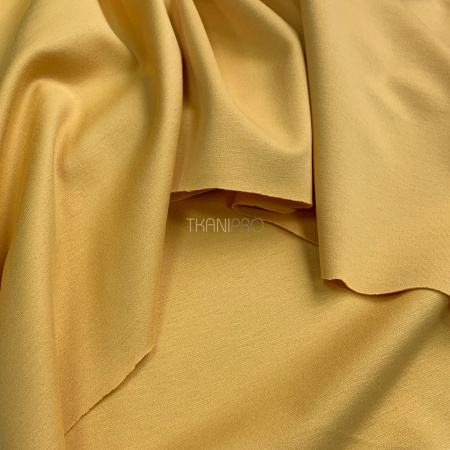 Трикотаж джерси, арт. D1063-153 цвет желтый янтарный Трикотаж джерси, арт. D1063-153 цвет желтый янтарный