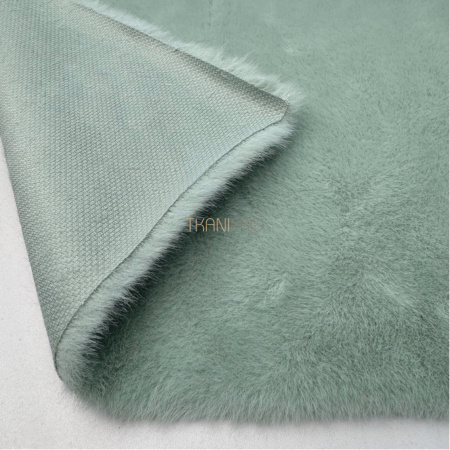 Норка искусственный мех, арт. ON1028-10 цвет фисташковый