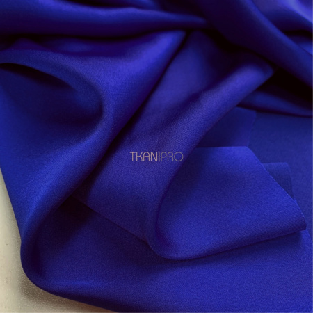 Шелк искусственный, арт. S2132-49 цвет синий электрик