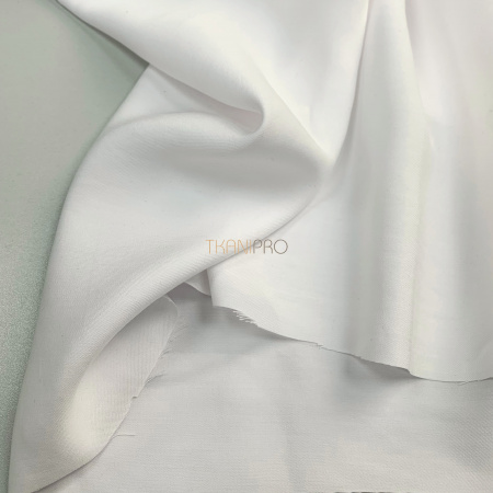 Вискоза плательная, арт. BK3011-1 цвет белый