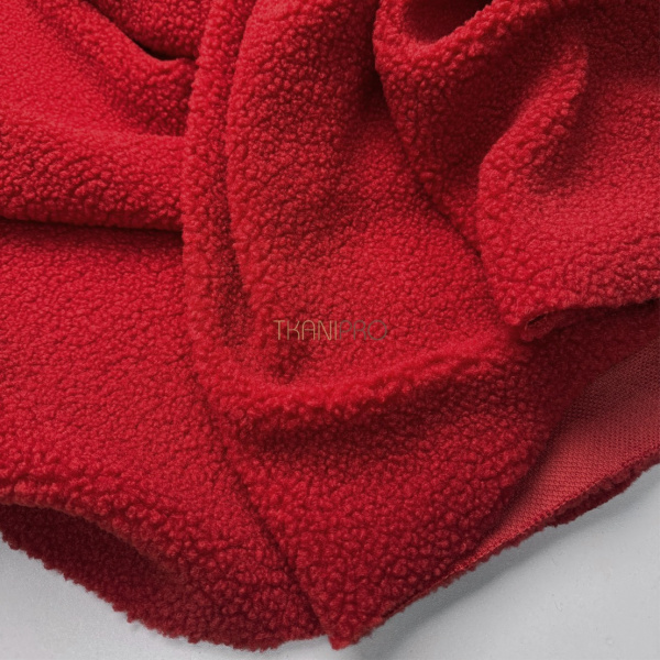 Мех барашек цвет красный, арт. WF3042-38