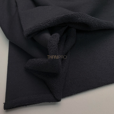 Футер 3 нитка петля хлопок цвет серый антрацитовый, арт. DF2150-8