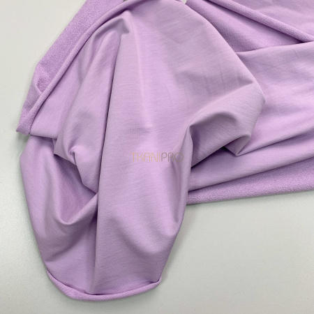 Футер 2 нитка петля, арт. DF3710-2 цвет сиреневый