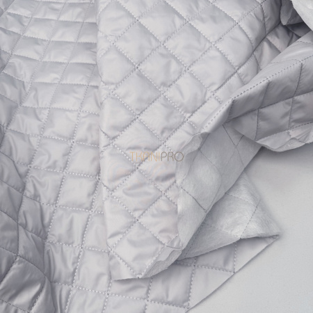 Стеганая ткань на синтепоне цвет серый, арт. PS2277-16