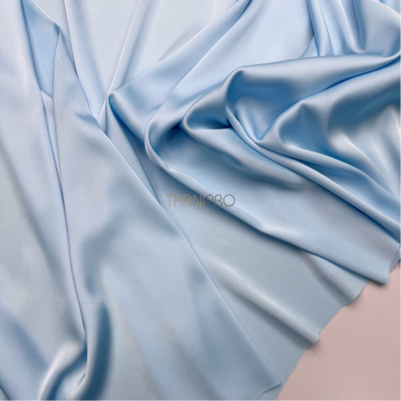 Шелк искусственный цвет голубой, арт. S2132-72