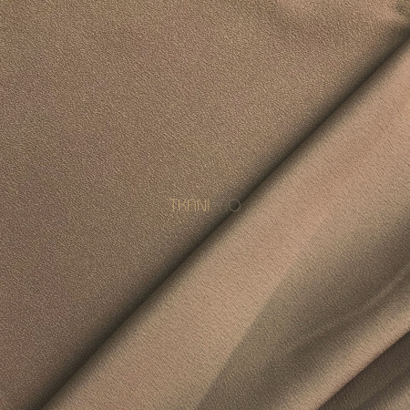Креп шифон цвет бежевый кофейный, арт. SC2026-2