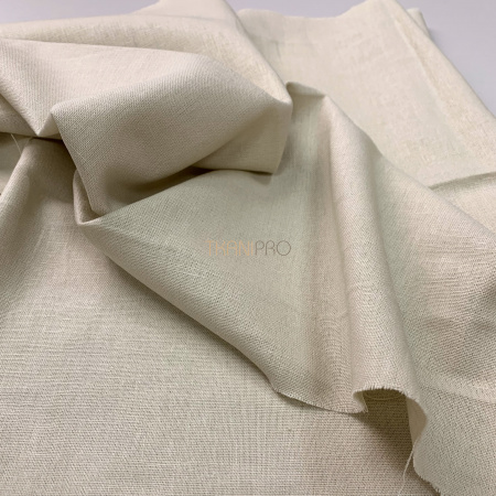 Ткань лён с вискозой цвет бежевый, арт. L2154-8