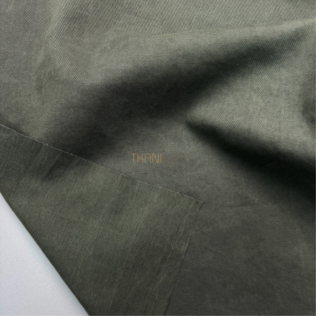 Твил хлопок цвет серый болотный, арт. IKM3005-30