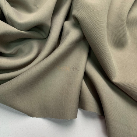 Ткань вискоза костюмная цвет хаки, арт. BK1045-6