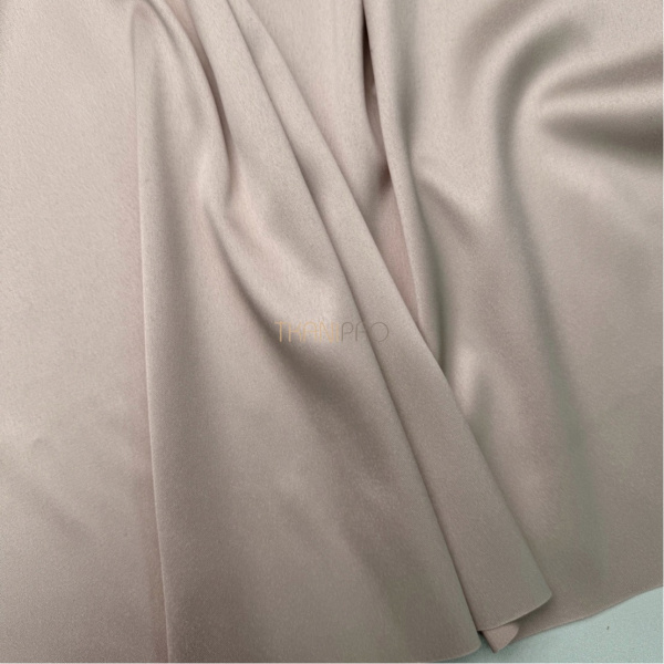 Атлас плотный цвет бежевый, арт. A2087-5