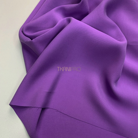Ткань вискоза костюмная цвет фиолетовый аметистовый, арт. BK1043-6