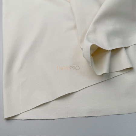 Хлопок твил стрейч, арт. IKM4002-2 цвет кремовый