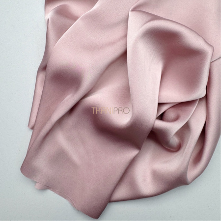 Шелк искусственный цвет пыльная роза, арт. S2144-16