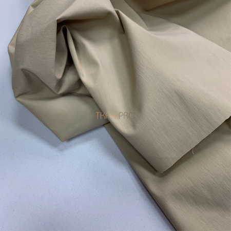 Хлопок с жатым крэш эффектом, арт. PL9949-5 цвет бежевый мокко