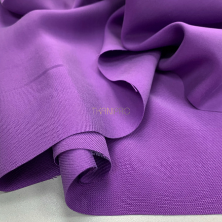 Ткань вискоза костюмная цвет фиолетовый аметистовый, арт. BK1043-6