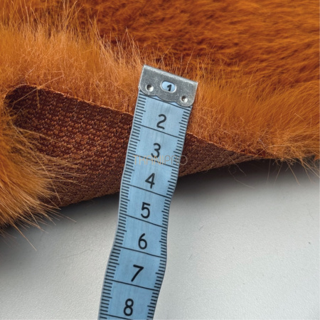 Соболь искусственный мех цвет рыжий терракотовый, арт. EN311-1