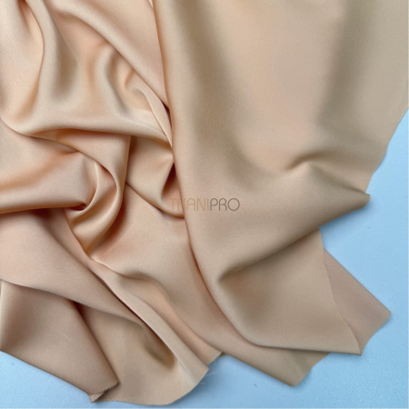 Шелк искусственный цвет бежевый, арт. S2131-31