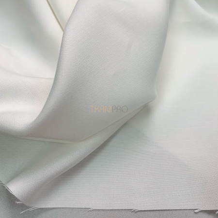 Ткань вискоза костюмная цвет молочный, арт. BK1046-1