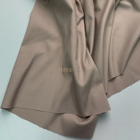 Ткань костюмная цвет бежевый, арт. KL2049-3