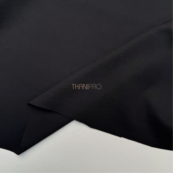 Трикотаж джерси с нейлоном цвет черный, арт. DN3003-2