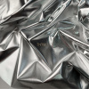 Ткань плащевая фольгированная цвет серебро, арт. PL4136-1