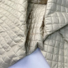 Стеганая ткань на синтепоне Ромбик цвет бежевый оливковый, арт. PS2282-9