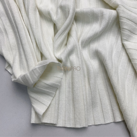 Ткань лапша трикотажная ванильная, арт. WD4402-2