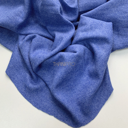 Рибана под ангору, арт. WD4350-7 цвет синий лазурный меланж