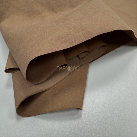 Ткань плащевая с крэш эффектом цвет бежевый песочный, арт. PL9953-5