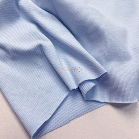 Трикотаж кашкорсе цвет голубой, арт. DW1201-6