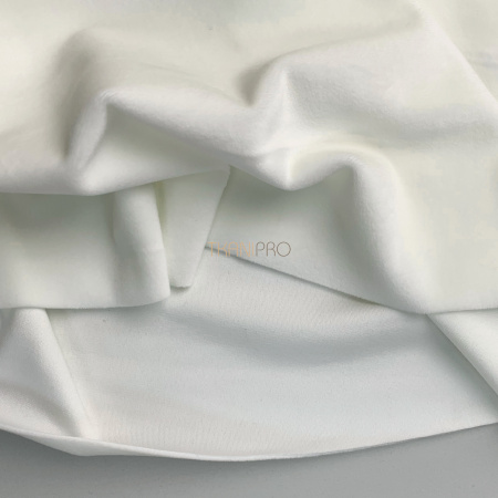 Ткань велюр, арт. PKV2057-26 цвет белый