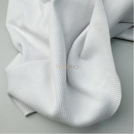 Трикотаж кашкорсе цвет белый, арт. DW1204-1