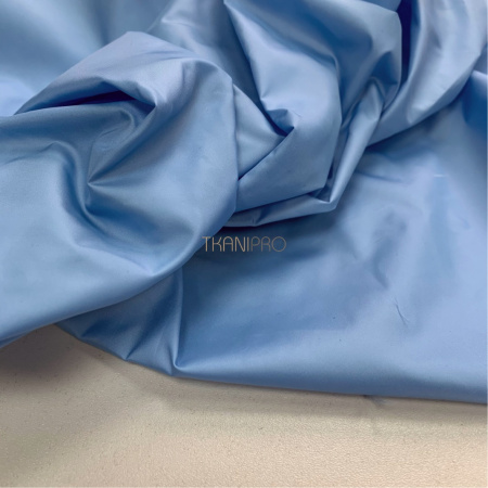 Ткань плащевая дюспо матовая, арт. PL2284-18 цвет голубой