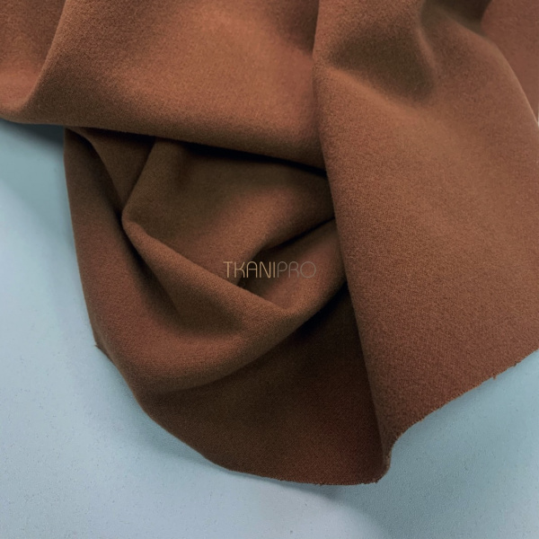 Ткань пальтовая турецкий кашемир, арт. KC2020-3 цвет песочный коричневый