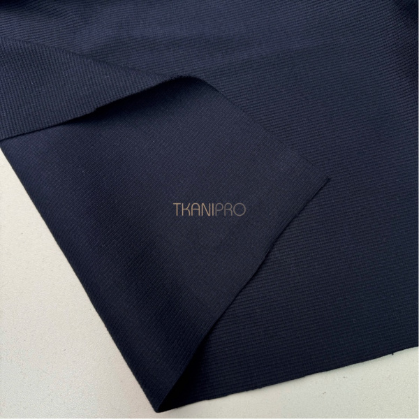 Трикотаж кашкорсе цвет синий, арт. DW1201-52