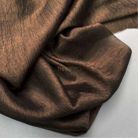 Вуаль жатка цвет коричневый, арт. TT1101-7
