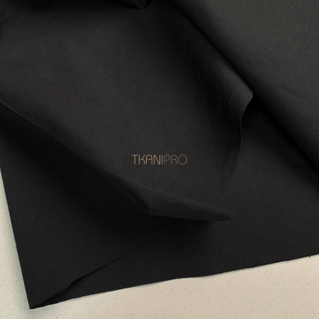 Хлопок сатин рубашечный, арт. CN2157-6 цвет черный